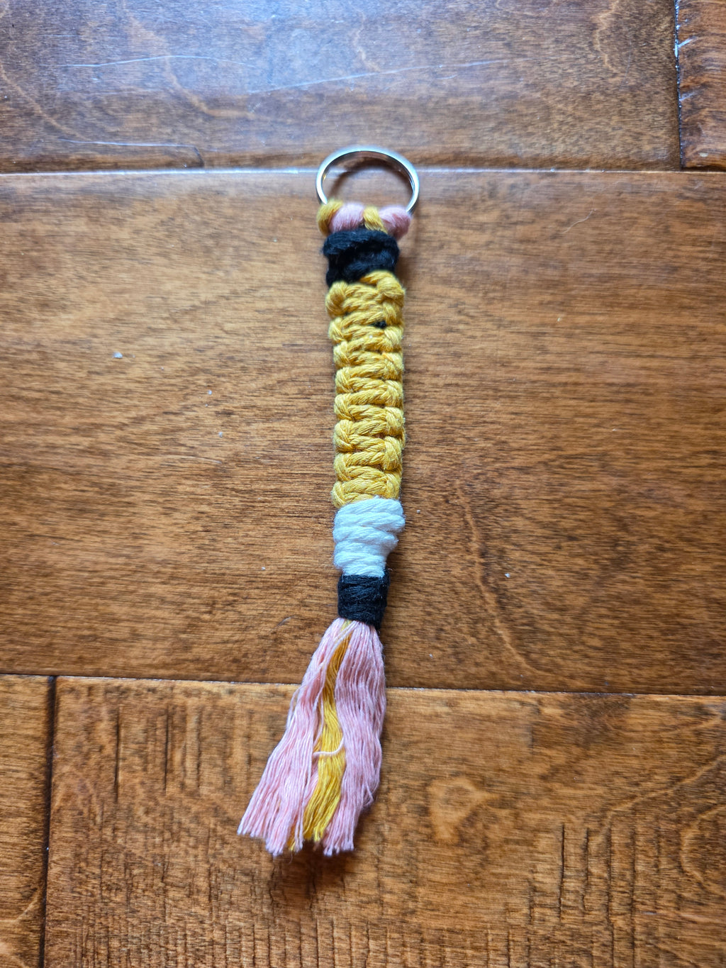 Macramé Pencil Keychain